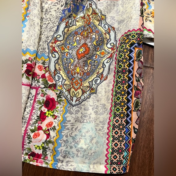 Johnny Was Stano Monroe Silk Tunic size xxs NWT xs small - Picture 9 of 15